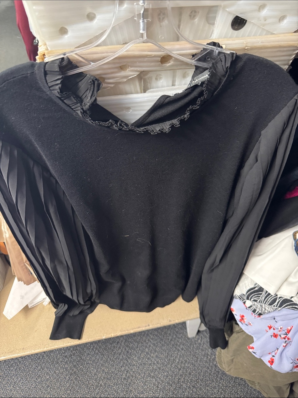 Adrianna papell top L // 100349